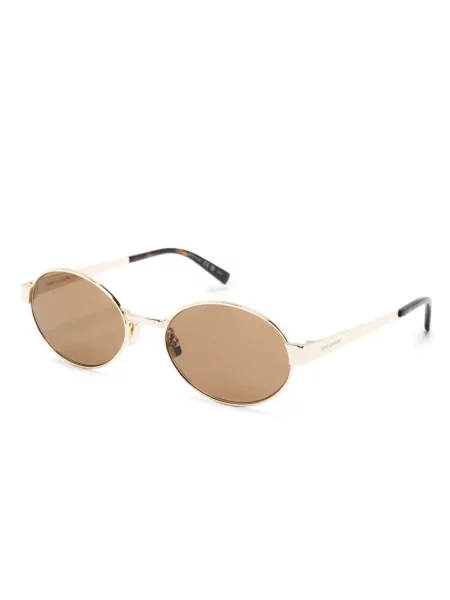 Saulės akiniai Saint Laurent Eyewear ruda