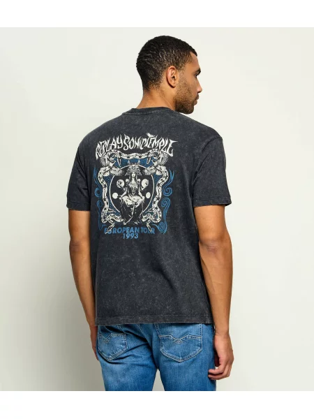 Replay Tricou gri
