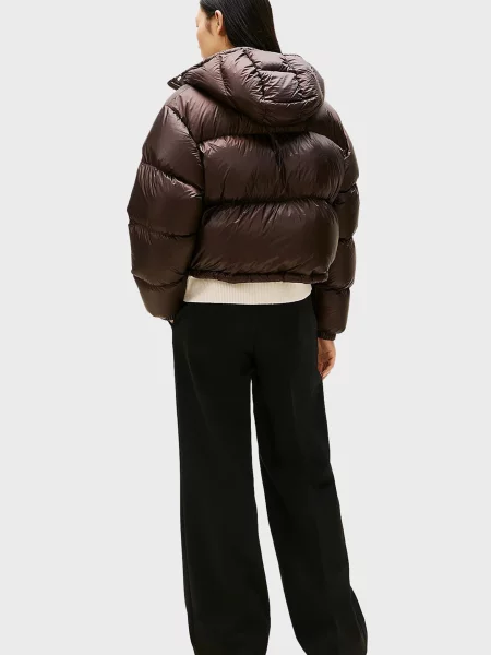 Пуховик Tommy Hilfiger коричневий