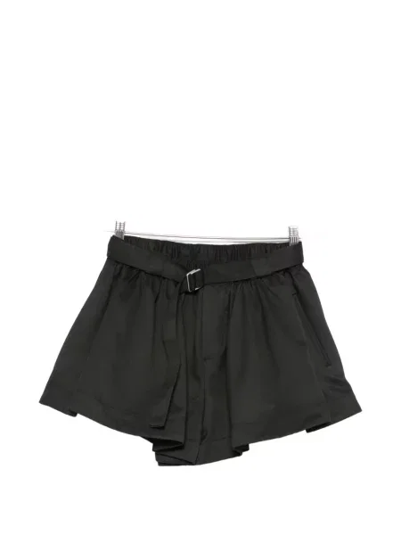 Cu centură pantaloni scurți Sea negru