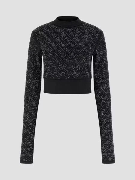 Топ Guess черный