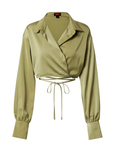 Misspap Bluză stuf verde