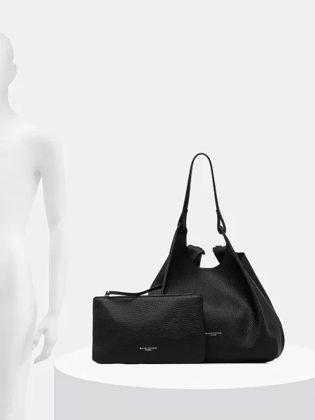 Кожаная сумочка Gianni Chiarini черная