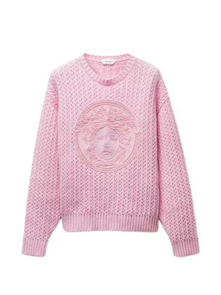 Pulover Versace de lână roz