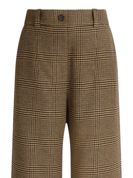 Pantaloni Patou în carouri