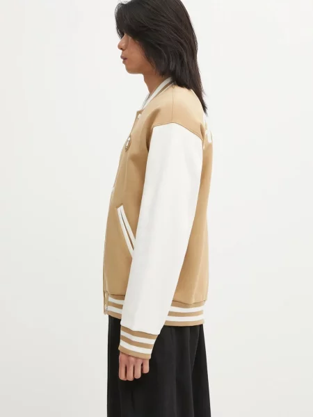 AAPE Μπλούζα Now Zip Up μπεζ