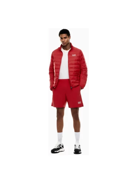Kurtka puchowa Emporio Armani Ea7 czerwona