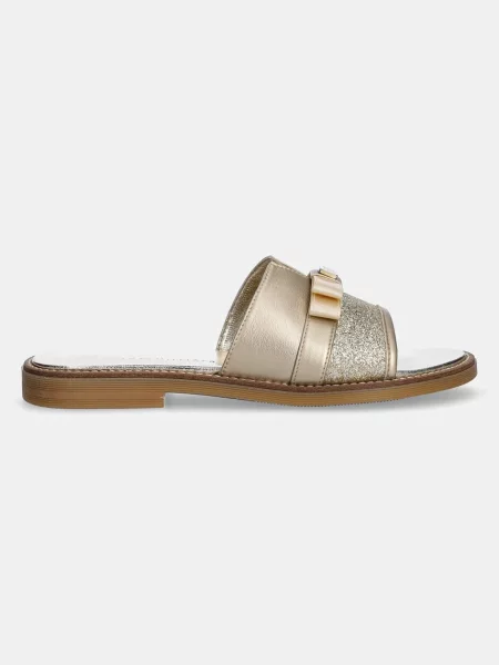 Natikači Tommy Hilfiger Sandal S Zlata