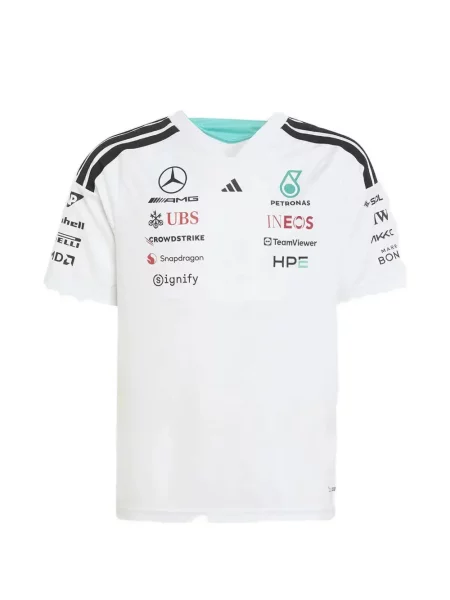 Koszulka dziecięca Adidas biała