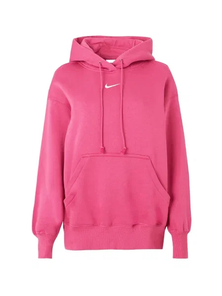 Hanorac din fleece Nike Sportswear din fleece alb