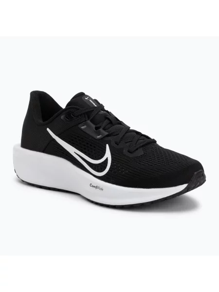 Дамски обувки за бягане Nike Quest 6 black/iron grey/white бяло