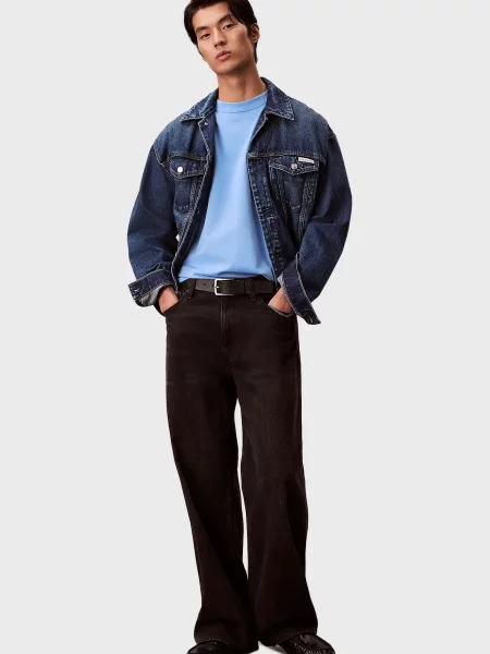 Футболка Calvin Klein Jeans блакитна