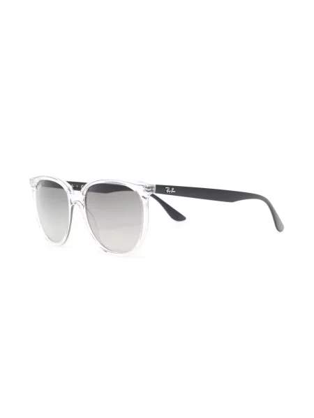 Spalvų gradiento rašto saulės akiniai Ray-ban juoda