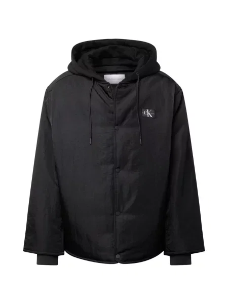 Calvin Klein Jeans Geacă Skater Hooded Jacket negru