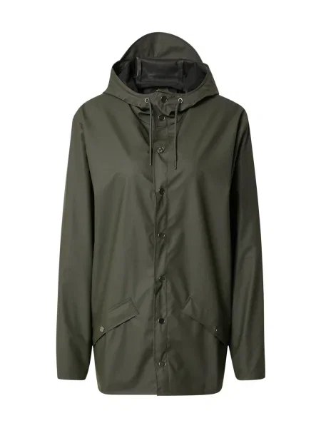 RAINS Geacă de primăvară-toamnă oliv verde