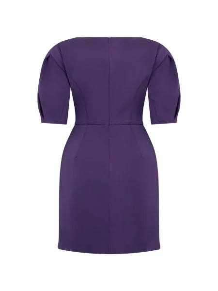 Rochie mini Alberta Ferretti violet