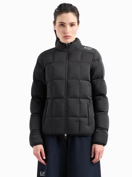 Пуховик чорний