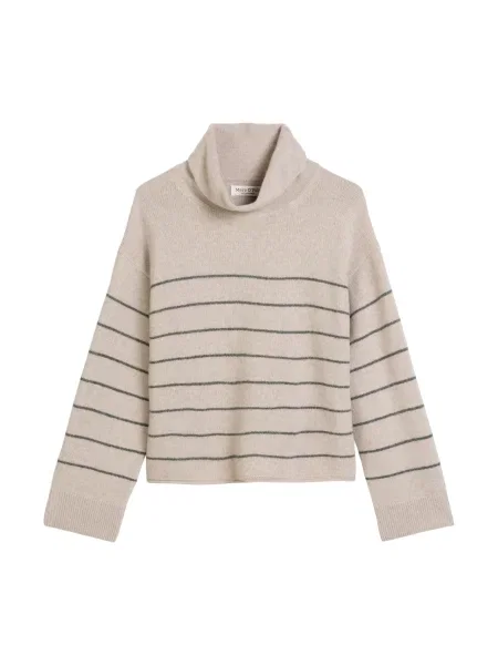 Marc O'Polo Sveter tmavošedá / tmavozelená