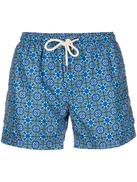 Slip de baie Peninsula Swimwear cu imagine albastru