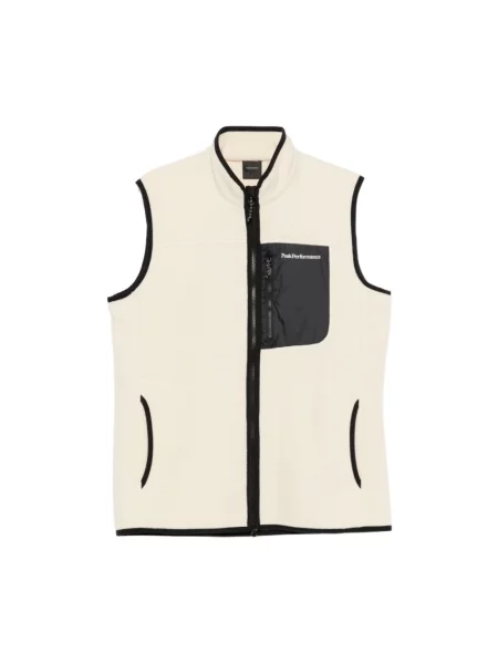Peak Performance Kamizelka Polarowa Naturerush Pile beige beżowa