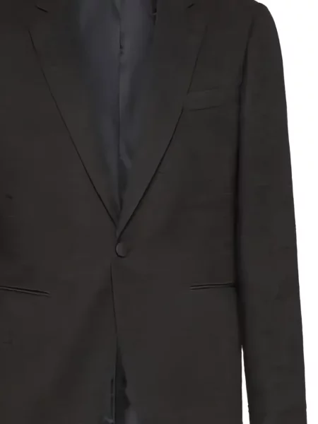Geacă Ferragamo de lână negru
