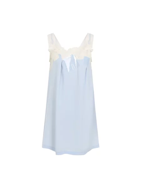 Sukienka Maison Margiela niebieska