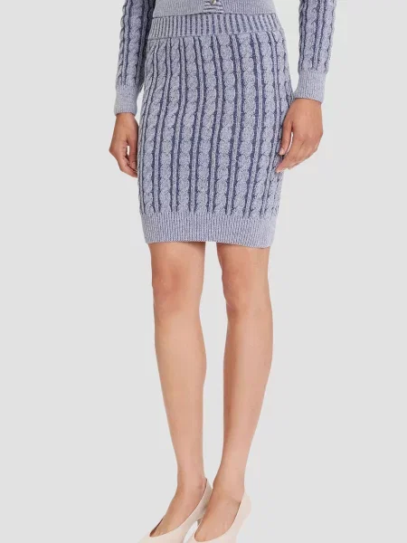 Юбка мини Guess голубая