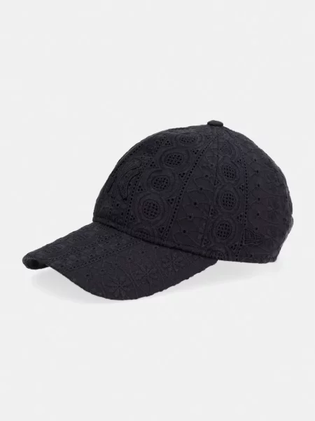 New Era kapa s šiltom BRODERIE NYY črna