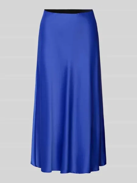 Spódnica midi z elastycznym pasem model ‘PELLA’ Y.a.s niebieska