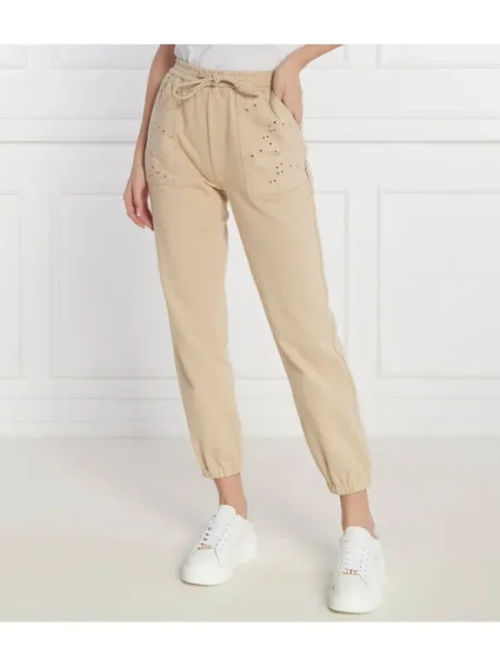 Twinset U&B Pantaloni de trening bej