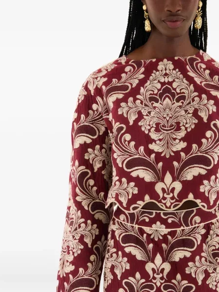 Top Farm Rio żakardowy czerwony