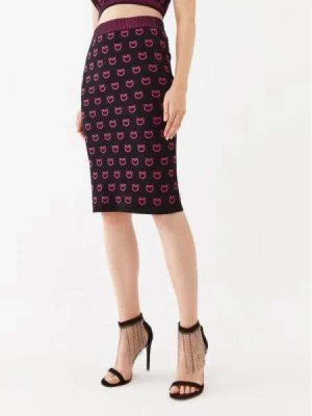 Pinko Ceruzaszoknya Ioto Slim Fit fekete
