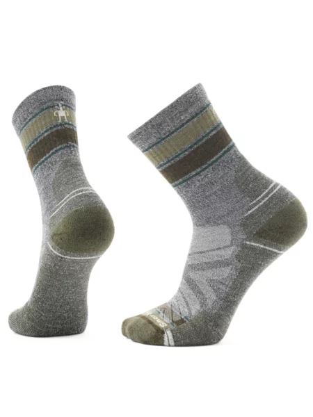 SMARTWOOL skarpety trekkingowe HIKE LC STRP MCRW HIKE ASH/C M szare