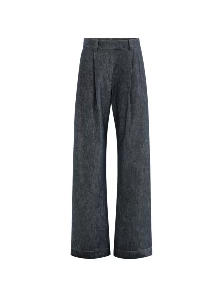 Pantaloni Brunello Cucinelli albastru