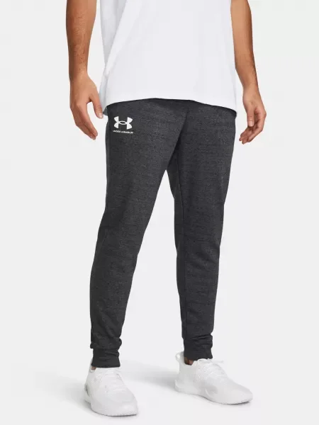 Froté jogger nohavice Under Armour sivá