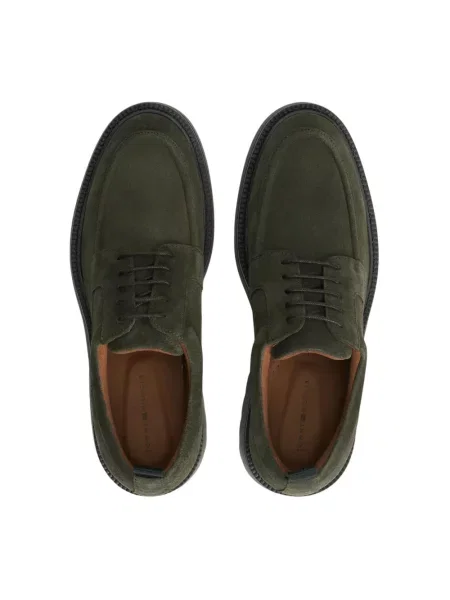 Tommy Hilfiger Półbuty Corporate Casual Sde Deck Shoe zielony