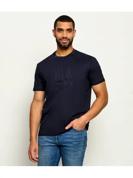 Armani Exchange Tricou albastru