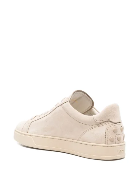 Sneakerși Tod's din piele de căprioară cu tepi