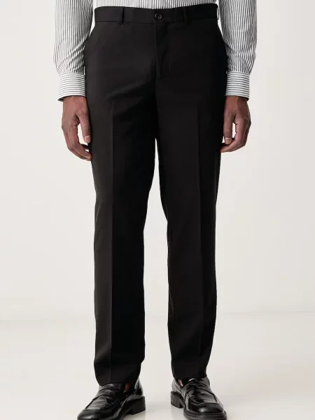 Lindbergh pantaloni de costum pentru bărbați negru