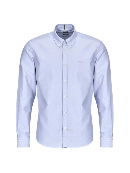 Srajca Boss z dolgimi rokavi modra