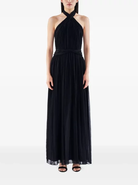 Rochie maxi Adam Lippes negru