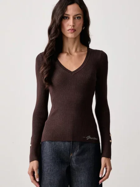 GUESS Pulover Ellie verde