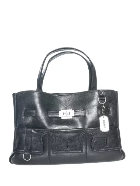 Geantă Dkny cu cataramă negru