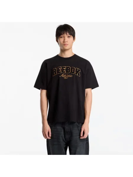 Tricou Reebok Elevated Athletic Varsity T-Shirt Black S negru