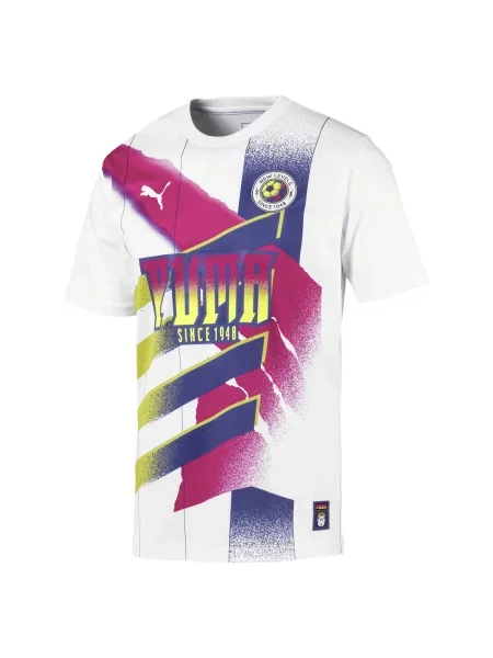 Retro majica Puma bela