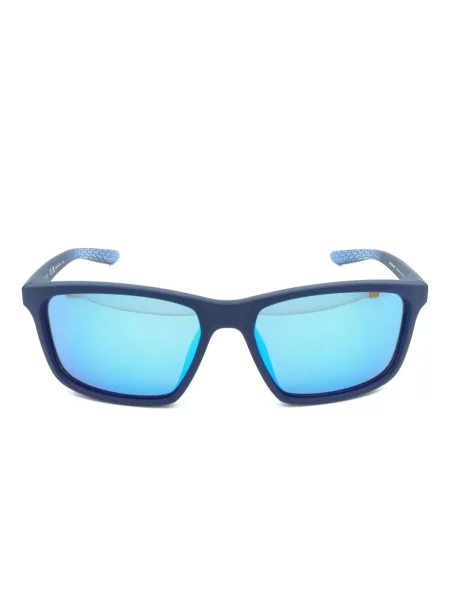 Ochelari de soare Nike cu cordon din jerseu cu imprimeu abstract gri