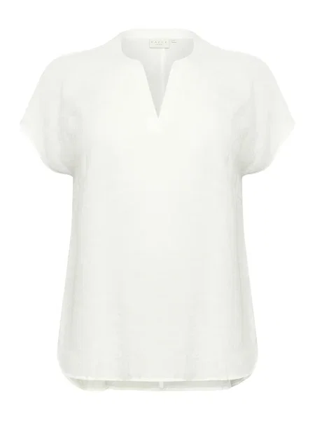 KAFFE CURVE Bluză KCAlia' alb