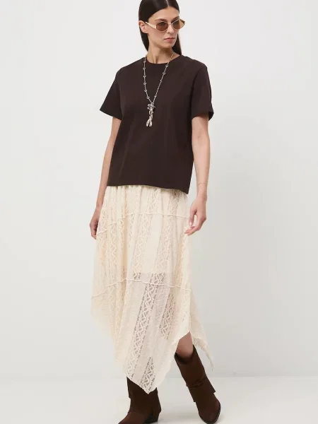 Спідниця Medicine maxi розкльошена бежевий