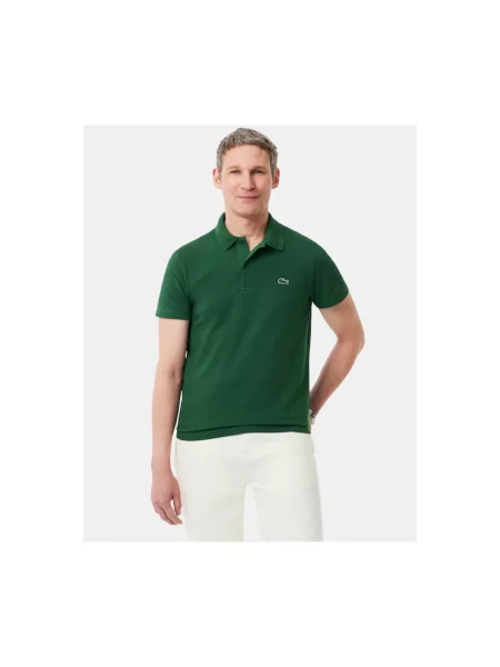 Tricou polo Lacoste verde