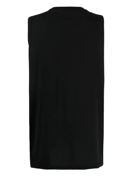 Gėlėtas raštuotas džersis palaidinė be rankovių Elie Saab juoda